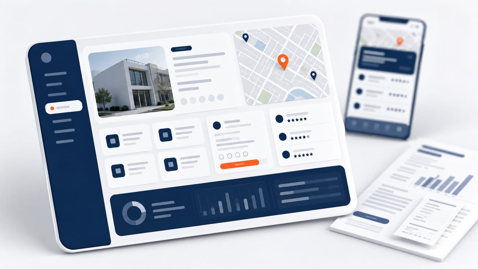 Expert-comptable consultant la visibilité locale de son cabinet sur une carte Google
