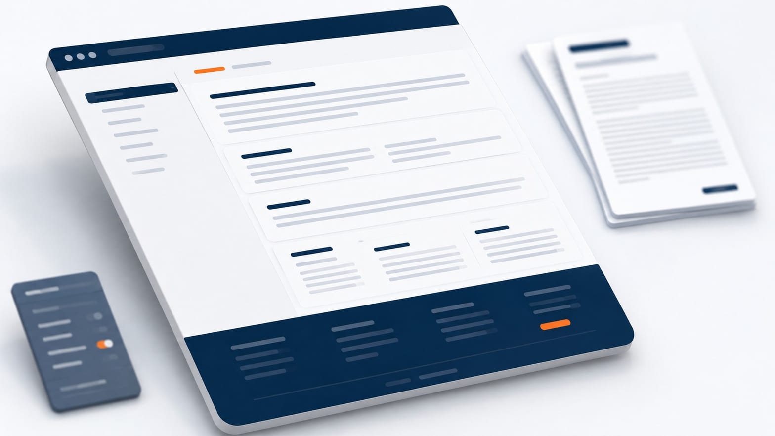 Professionnel réglementé vérifiant les mentions légales de son site sur un ordinateur portable
