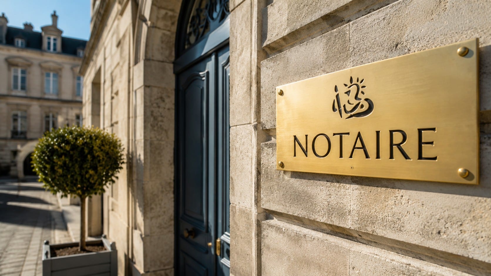 Notaire consultant la visibilité de son étude sur Google depuis son cabinet